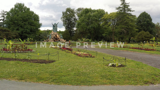 stock photo washington park albany ny