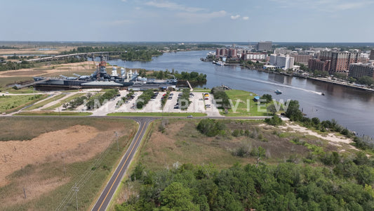 stock photo wilmington nc battleship