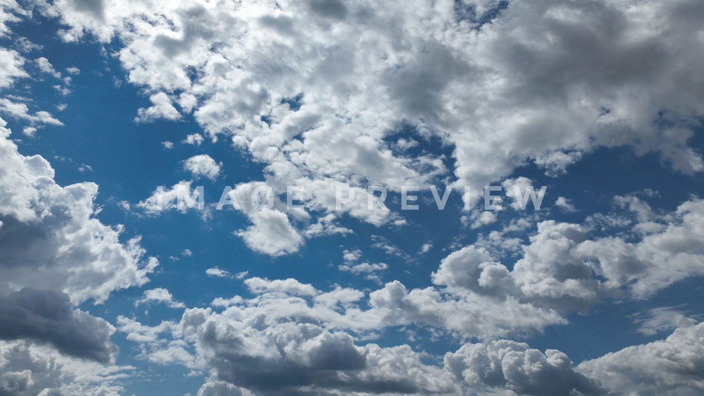 stock photo blue sky and clouds