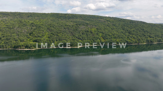 stock photo hemlock finger lake NY