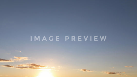 stock photo sunset lower third