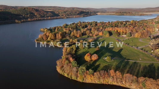 stock photo tioga dam and reservoir pa