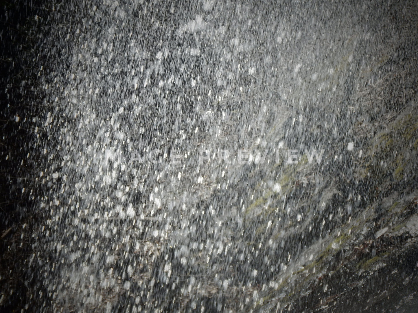 Photo - Abstract of water droplets from waterfall