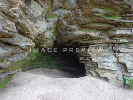 Photo - Cave used by native Americans on the Flint River in Georgia