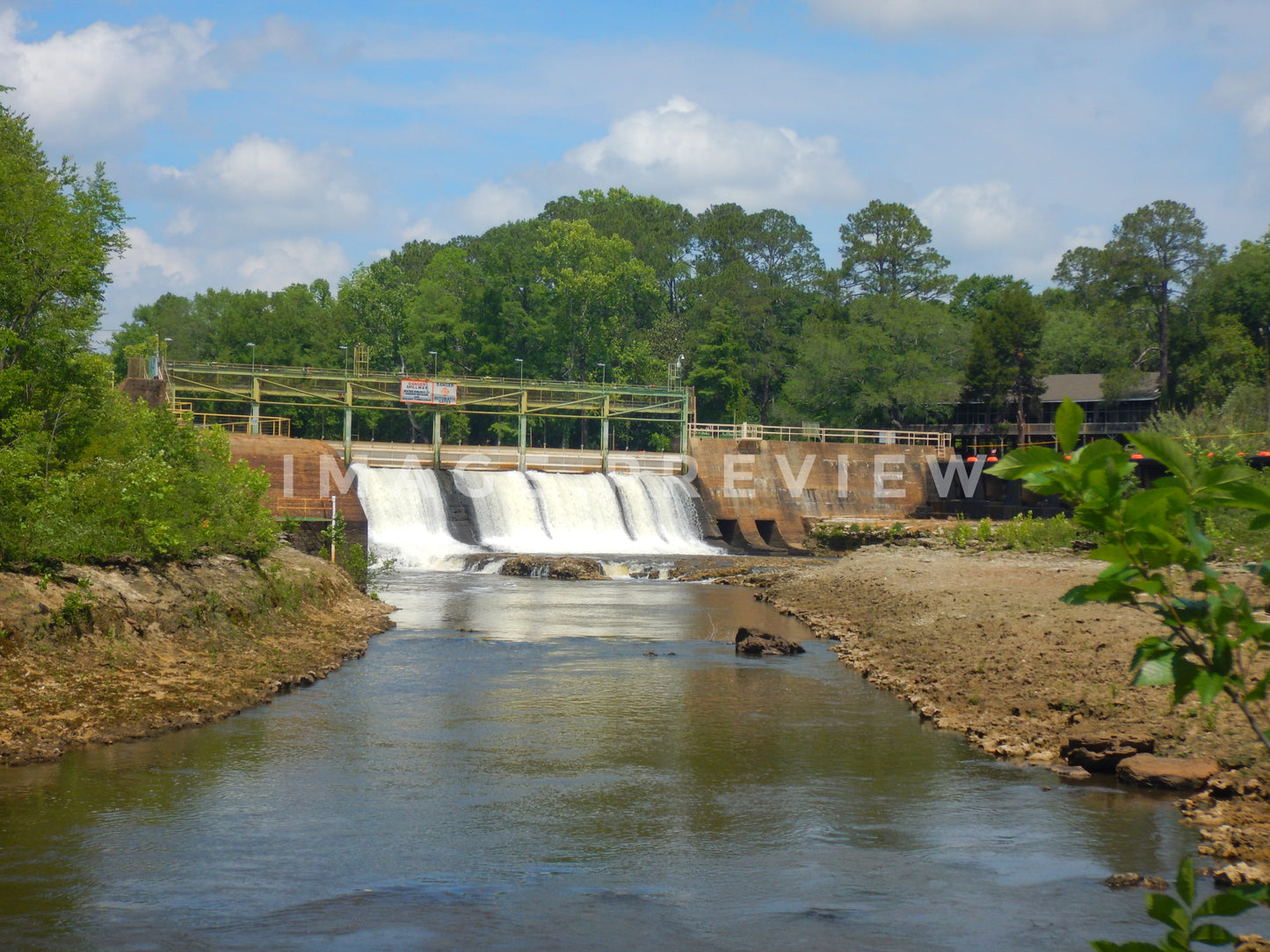 Photo - Old spillway dam in Albany, Georgia