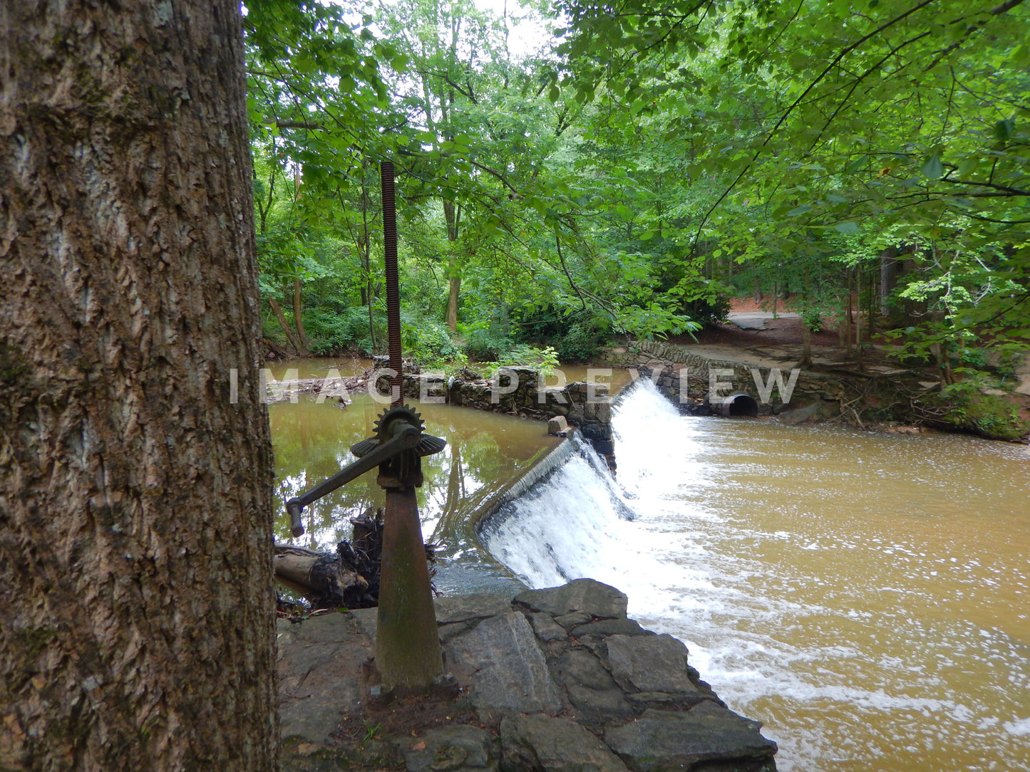 Photo - Old waterworks on Peachtree Creek in Atlanta, GA