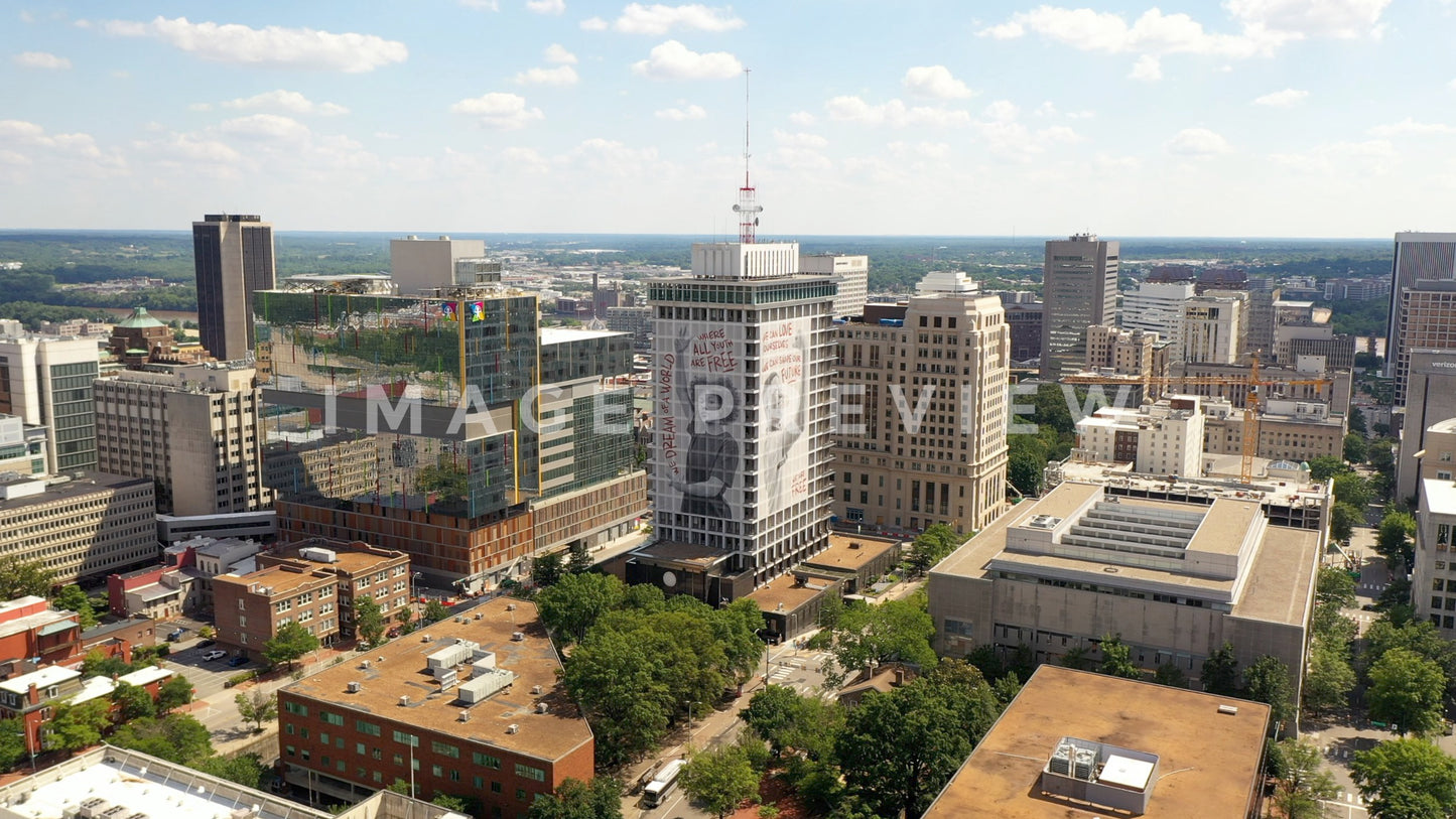 stock photo richmond va skyline