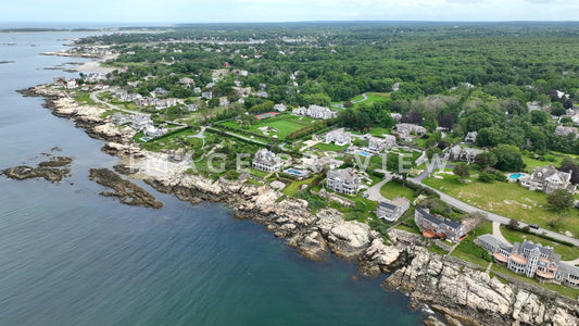 stock photo boston ma coastline