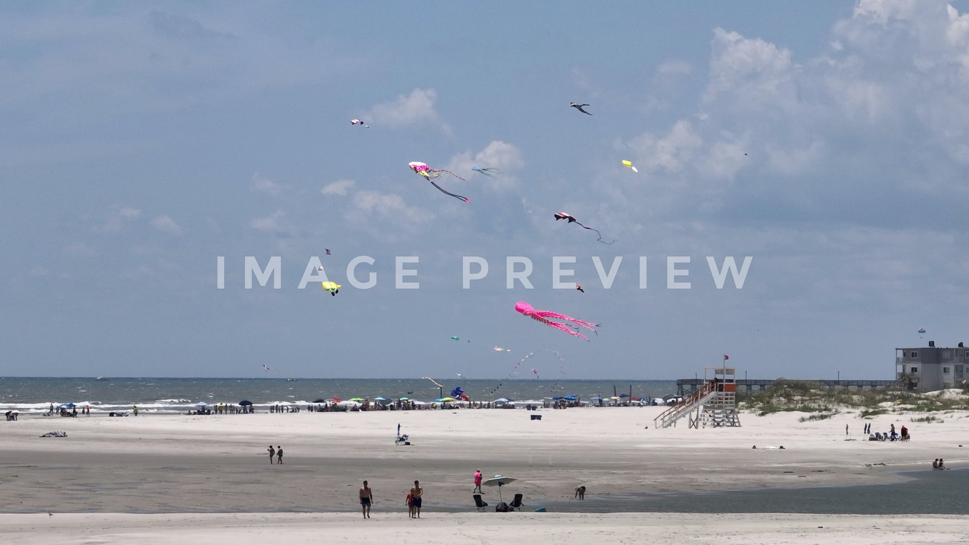 Stock photo Cherry Grove Beach North Myrtle Steve Tanner Stock