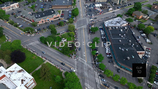 CLIP 10 - No Kings Protest at 12 Corners Plaza in Brighton, NY 06/14/25