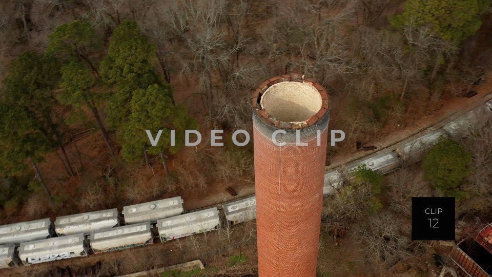 CLIP 12 - Atlanta, GA Incinerator brick stack