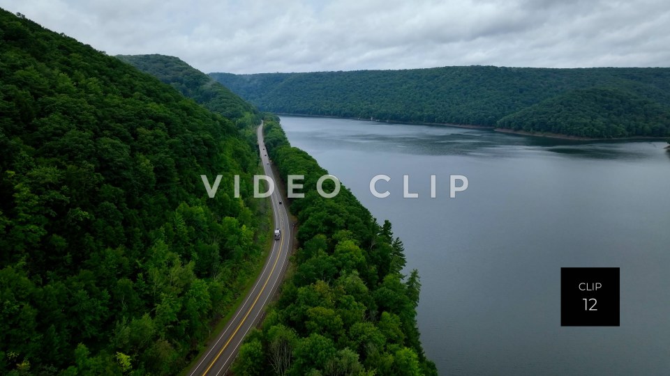 Stock video Allegheny National Forest