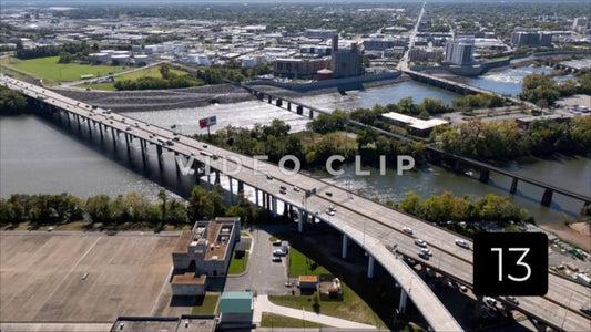 CLIP 13 - Richmond, VA Vol. 2 - traveling on I-95 over James River