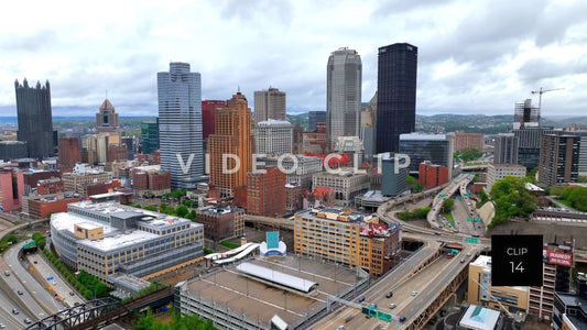 stock video pittsburg pa city skyline steve tanner stock