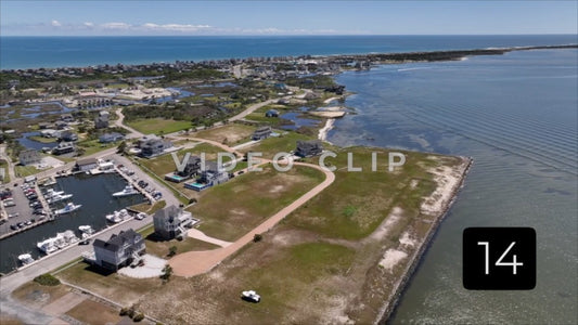CLIP 14 - Outer Banks, NC Hatteras Island homes and marina