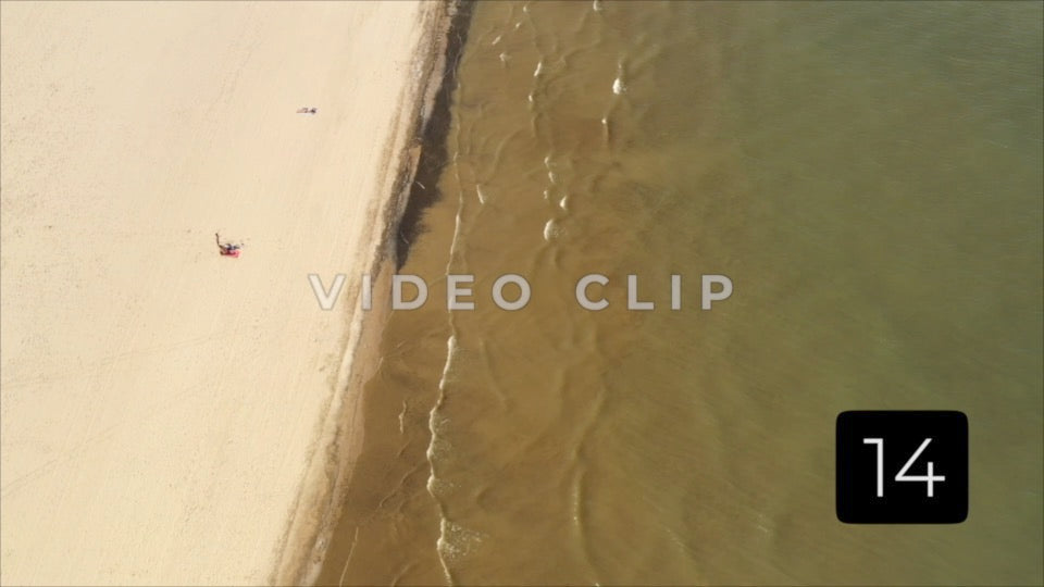 CLIP 14 - Rochester, NY Vol. 5 - Aerial Ontario Beach Park shoreline