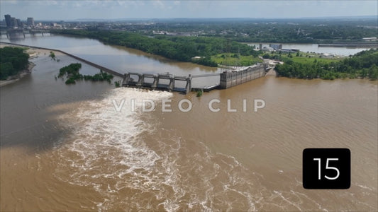 CLIP 15 - Louisville, KY McAlpine Locks and Dam Navigational Project on Ohio River