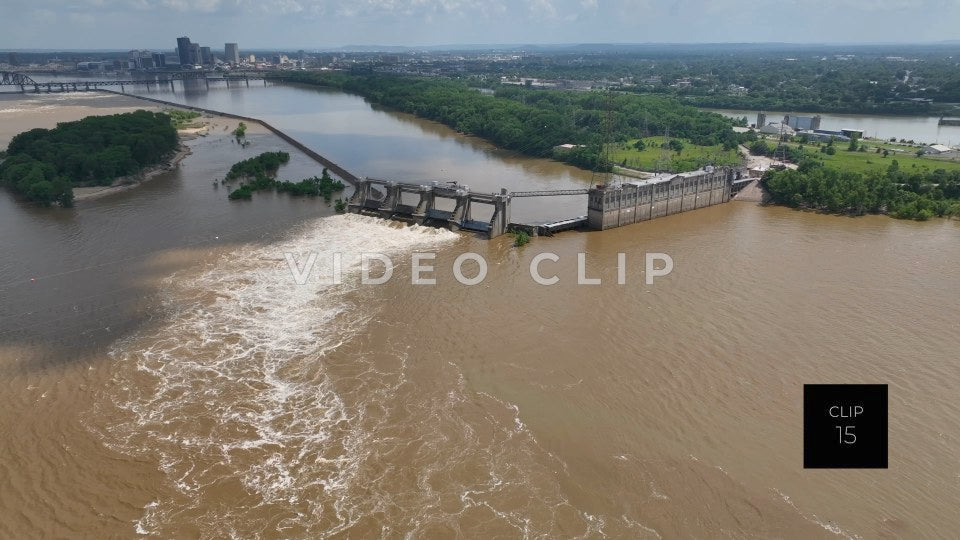 CLIP 15 - Louisville, KY McAlpine Locks and Dam Navigational Project on Ohio River