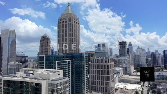 CLIP 16 - Atlanta, GA Midtown Skyline