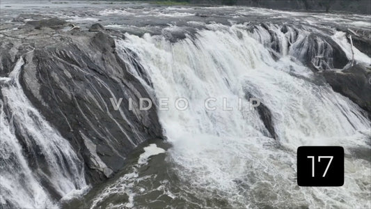 CLIP 17 - Cohoes Falls the Niagara Falls of Eastern New York