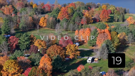CLIP 19 - Tioga-Hammond Lakes, PA Ives Run Campground with RVs and campers