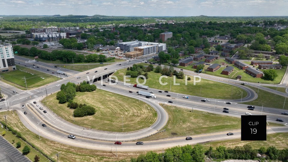 stock video nashville tennessee cars traveling on highwaysteve tanner stock