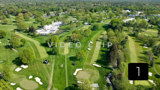 CLIP 1 - PGA Championship Golf Course at Oak Hill Country Club Pittsford, NY
