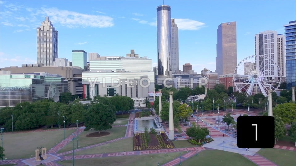 CLIP 1 - Atlanta, GA Vol. 3 - Centennial Park downtown
