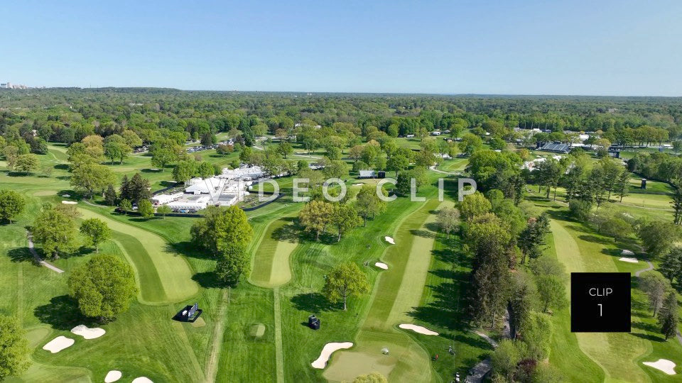 stock video PGA golf course oak hill country club pittsford ny Steve Tanner Stock