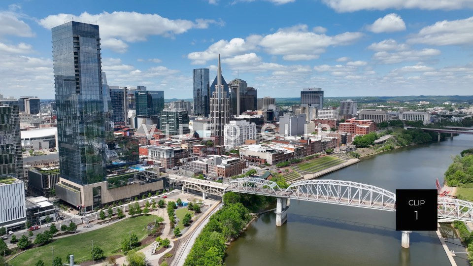 stock video nashville tennessee city skyline steve tanner stock