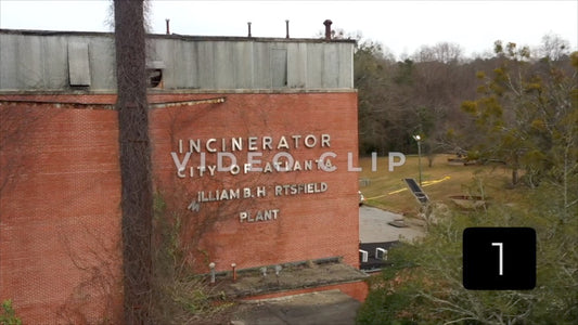 CLIP 1 - Atlanta, GA Incinerator building signage