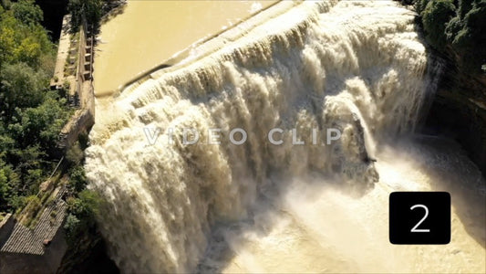 CLIP 2 - Rochester, NY Vol. 6 - looking down on Lower Falls on Genesee River