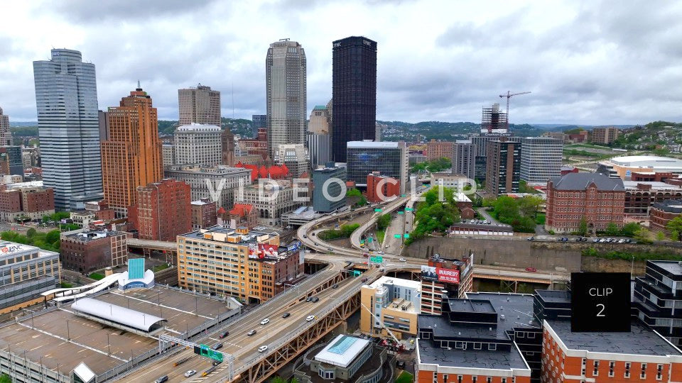 stock video pittsburg pa city skyline steve tanner stock