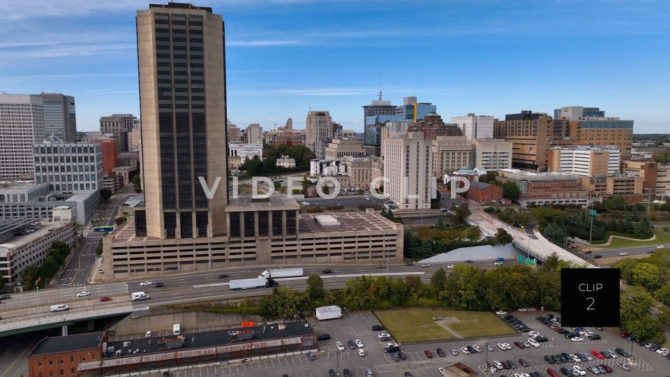 CLIP 2 - Richmond, VA Inner city skyline