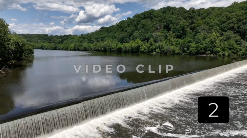 CLIP 2 - Lynchburg, VA Vol. 2 - waterfall dam on James River