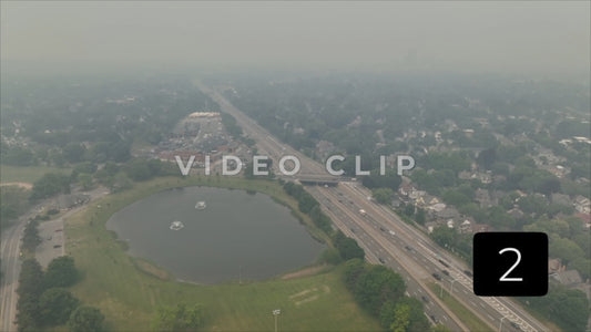 CLIP 2 - Rochester, NY Vol. 8 - Smoke from Canada forest fire hangs over neighborhoods