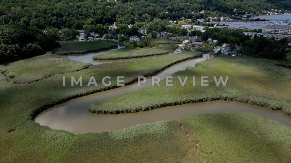 Photo - New York, NY Homes beside Piermont Wetlands Tidal Marsh