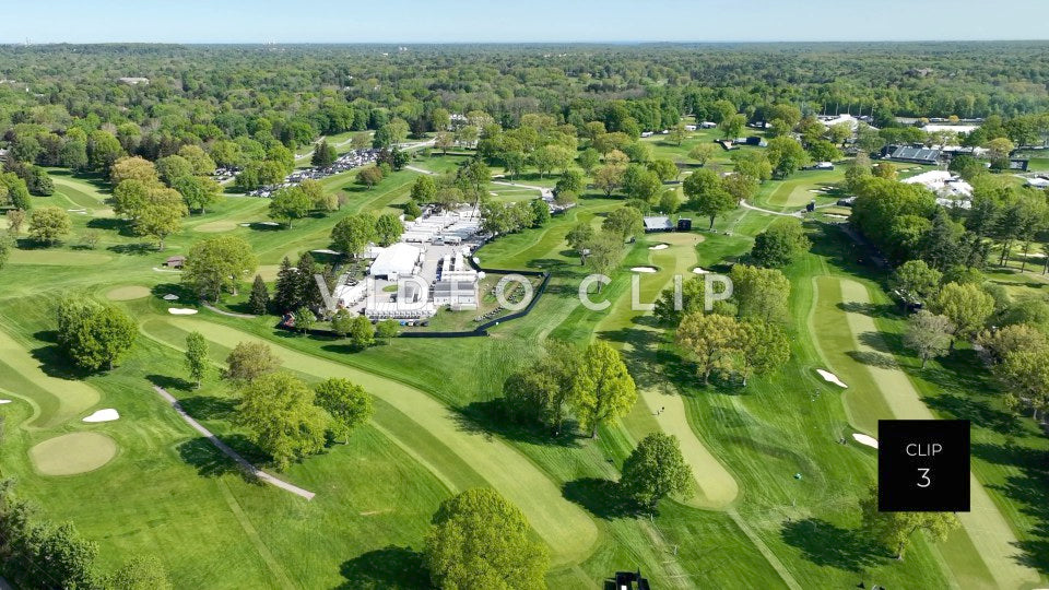 stock video PGA golf course oak hill country club pittsford ny Steve Tanner Stock