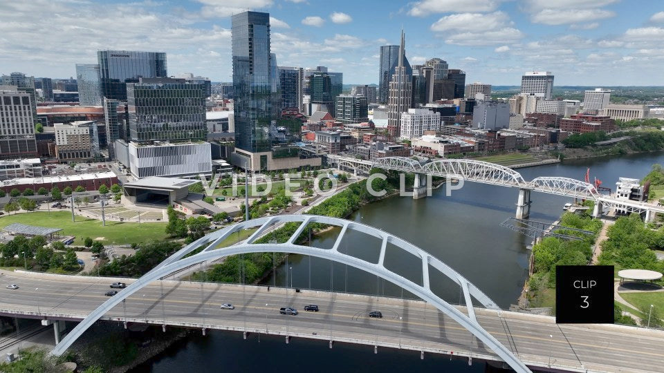 stock video nashville tennessee city skyline steve tanner stock