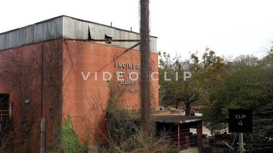 CLIP 4 - Atlanta, GA Incinerator building signage