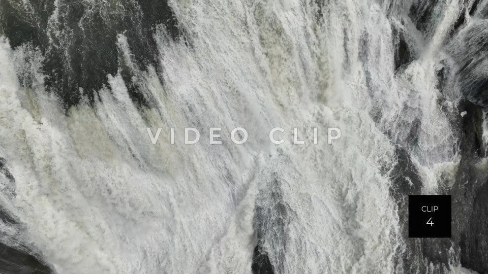 cohoes falls new york state stock video