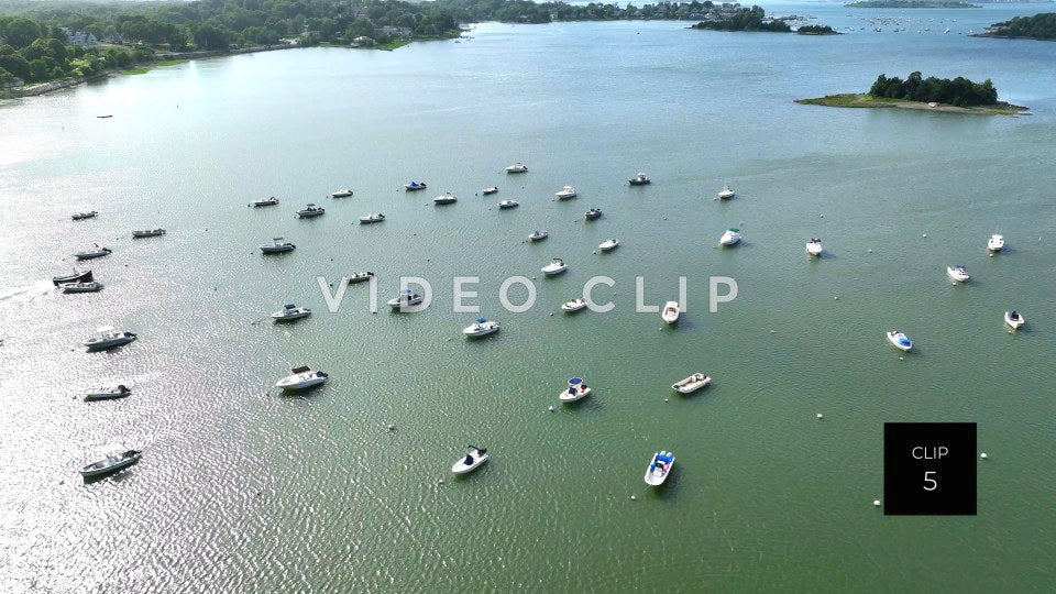 stock video boston harbor new england