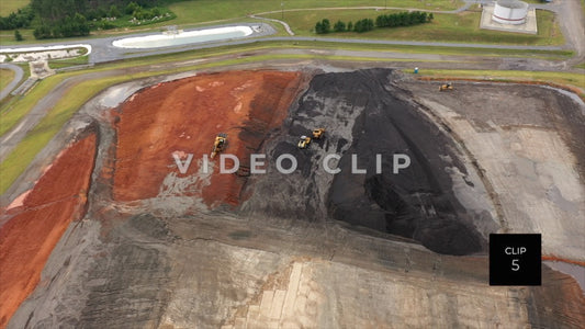 CLIP 5 - Plant Bowen, GA Coal yard and machinery