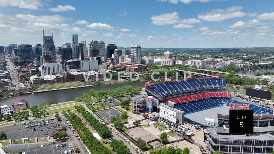 stock video nashville tennessee city skyline steve tanner stock