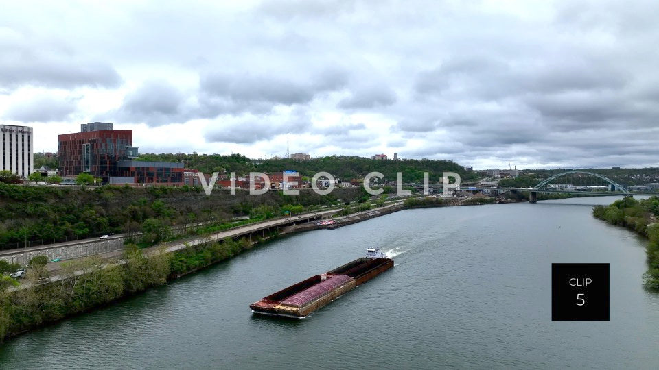 stock video pittsburg pa city skyline steve tanner stock