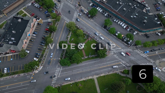 CLIP 6 - No Kings Protest at 12 Corners Plaza in Brighton, NY 06/14/25