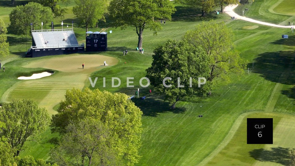 stock video PGA golf course oak hill country club pittsford ny Steve Tanner Stock