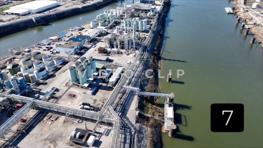 CLIP 7 - Charleston, WV industrial complex on Blaine Island