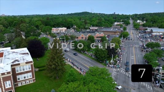 CLIP 7 - No Kings Protest at 12 Corners Plaza in Brighton, NY 06/14/25