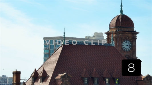 CLIP 8 - Richmond, VA Vol. 2 - close up of Richmond Main Street Station